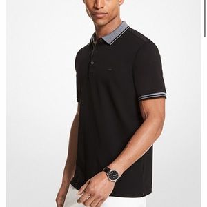 Michael Kors Black Polo Grey Trim